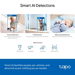 IP-Камера Tapo C230 3MP N300 microSD motion detection 360° mic TP-Link teh0015935 - мініатюра 8