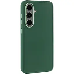 TPU чохол Bonbon Metal Style для Samsung Galaxy S23 Зелений / Army green
