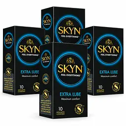 Презервативы Skyn ​​Extra Lube безлатексные 40 шт - полиизопреновые презервативы с дополнительной смазкой