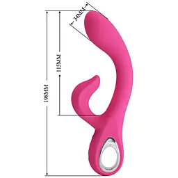 Вібратор PRETTY LOVE - Fritz, 12 vibration functions PRETTY LOVE BI-300083 100150 - мініатюра 9