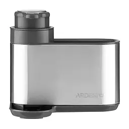 Органайзер для миючих засобів Ardesto Minimalism 8 х 12.7 х 16 см сірий (ARHB3102GS) - мініатюра 2