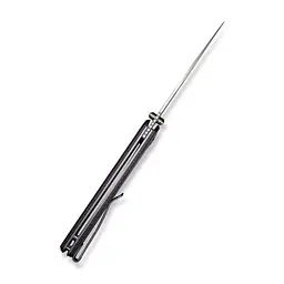 Ніж складаний туристичний Civivi Merit, (8.3 см) 14C28N/Micarta чорний - мініатюра 8
