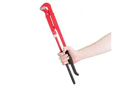 Ключ трубний важіль Intertool 90° х 2" HT-0189 - мініатюра 3