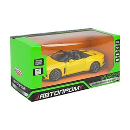 Іграшка Машина металева АВТОПРОМ Bentley Bacalar 10016 Жовтий shop (6906231378151)