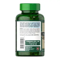 Натуральна лляна олія Puritans Pride Natural Flax Oil 1200 мг 120 softgels - мініатюра 3