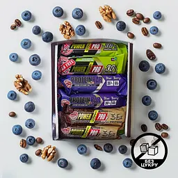 Батончик Power Pro 36% Sugar Free MIX 1.08 кг (18 шт. х 60 г) - мініатюра 2