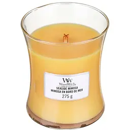 Свічка Woodwick Seaside Mimosa Medium Прибережна мімоза 275 г (92085E) - мініатюра 2