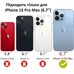 Оригінальний протиударний прозорий чохол Gear4 Crystal Palace для iPhone 13 Pro Max (6.7") (702008369) - мініатюра 2