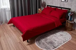 Комплект постільної білизни Moon&Star Бязь Gold Люкс Cherry Red Дитячий 110x140 см наволочки 2x40x40 см