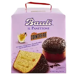 Панеттоне Bauli il Panettone Cointreau с кремом Куантро 750 г