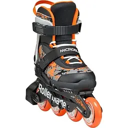 Ролики Rollerblade Microblade SL 36.5-40 Black/Orange (1012-86B0751540-NC01-36.5-40) - мініатюра 4