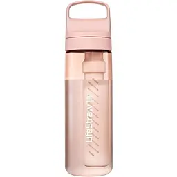 Пляшка-фільтр для води LifeStraw Go Filter Bottle 22oz Mountain Light Pink (1033-LSW LGV422PKWW)