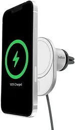 Автомобільний тримач смартфона Belkin Magnetic Qi2 бездротова зарядка teh0018467 - мініатюра 5