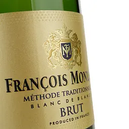 Ігристе вино Francois Montand Brut Blanc de Blancs, біле, брют, 11%, 0,75 л (27767) - мініатюра 3