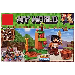 Конструктор дитячий "Minecraft" 66024-8, 40 деталей