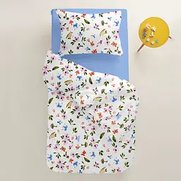 Комплект постільної білизни Cosas Happy birds CS5 Підлітковий білий (BirdsMushrooms_El80-Wave_155) - мініатюра 2