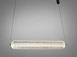 Підвіс LED Diasha D221204/1A L1000 золото 25 Вт циліндричний
