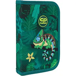 Пенал на блискавці пустий CoolPack Tropic з органайзером для ручок 20x14x3 см (F076965)