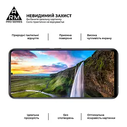 Захисне скло на VIVO V21 з олеофобним покриттям, Pro, повне проклеювання, антистатичний і пиловідштовхуючий шар, 9H, самоклеючеся, 2.5D, на весь екран, антистатичний клей, ArmorStandart (ARM59538) - мініатюра 5