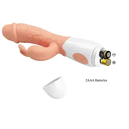 Вібратор Pretty Love Easter Bunny Vibrator Flesh - мініатюра 8