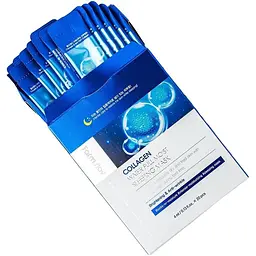 Набір масок для обличчя FarmStay Collagen Water Full Moist Sleeping Mask 20 шт. - мініатюра 4