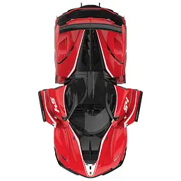 Машинка-конструктор Rastar Ferrari 1:18. Червоний - мініатюра 10