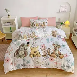 комплект постільної білизни 3D Winnie Dreams мікросатин полуторний 150×215 см 50×70 см