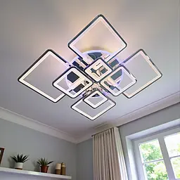 Сучасна люстра Diasha 8160/8HR 3color dimmer, 225W, 12375 lm, димер - мініатюра 2