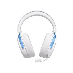 Навушники MCHOSE V9 Pro / Бездротова ігрова гарнітура / 2.4G / Bluetooth з мікрофоном / White Blue - мініатюра 3