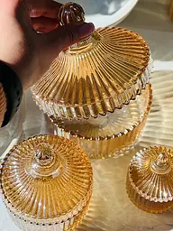 Цукерниця "Золотий купол", велика, 520 мл - мініатюра 3
