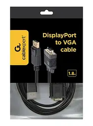 Кабель Cablexpert DisplayPort-VGA 1.8 м (CCP-DPM-VGAM-6) - мініатюра 4
