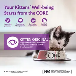 Сухий корм для кошенят Wellness CORE Kitten Original з індичкою та куркою, 300г