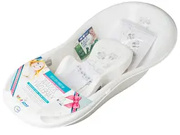 Ванна з набором аксесуарів Tega Baby Owl 102 см white
