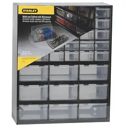 Ящик для інструментів Stanley органайзер вертикальний 39-секц. 36.5x16x44.5см (1-93-981)