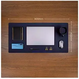 Килимок для миші Xiaomi Daily Elements 800х400 мм (DE16WS001) сріблястий - мініатюра 8