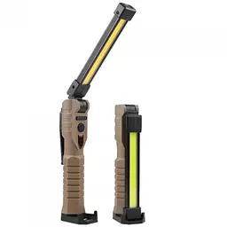 Ліхтар світильник розкладний з червоним жовтим та білим світлом WORKLIGHT-WL-08-XPE+COB power bank