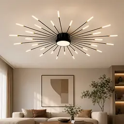 Світлодіодна люстра стельова Artlight 6472/30, 24 Вт, чорна