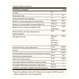 Вітаміни Solgar Ester-C Plus Immune Complex 60 капсул - мініатюра 2