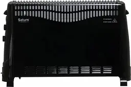 Конвекційний обогрівач Saturn ST-HT3004K Black [60664] - мініатюра 2