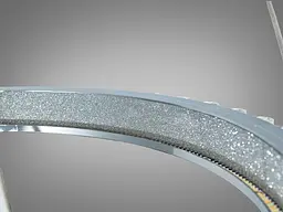 Підвісна LED люстра Diasha 66081/600+400CH, хром, 82 W, освітлення 10-22 м2 - мініатюра 6
