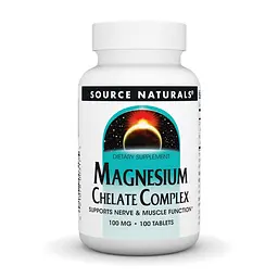 Комплекс Хелату Магнію Magnesium Chelate Complex 100 мг - 100 таб