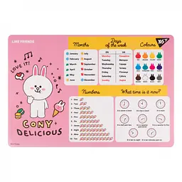 Підкладка для столу Yes Line Friends Cony Англійська рожева (492259)