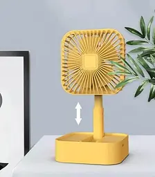 Портативний акумуляторний настольний вентилятор Portable Fan JY-1129 ручної USB міні вентилятор - мініатюра 4
