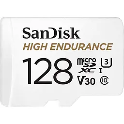Карта пам'яті Sandisk i 128GB microSDXC C10 UHS-I U3 V30 R100/W40MB/s High Endurance (SDSQQNR-128G-GN6IA)