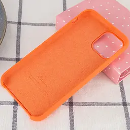 Чохол Silicone Case AA для Apple iPhone 11 Pro 5.8" Помаранчевий / Nectraine - мініатюра 3