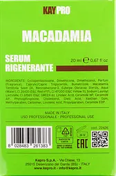 Сироватка з олією макадамії для ламкого волосся KayPro Macadamia 20 мл - мініатюра 3