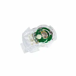 Мигалка LED біле та червоне світло силіконовий салатовий корпус жабка (G0001557) - мініатюра 3