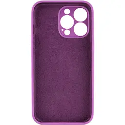 Чохол Silicone Case Full Camera Protective AA для Apple iPhone 14 Pro 6.1" Фіолетовий / Grape - мініатюра 2