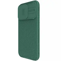 Карбонова накладка Nillkin CamShield Pro для Apple iPhone 16 Pro Max (6.9) Deep Green - мініатюра 2