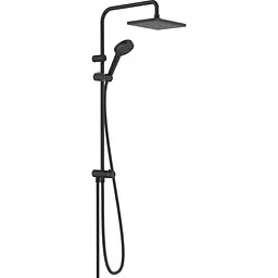 Душова система Hansgrohe Vernis Blend Showerpipe Reno 220 26282670 чорна матова